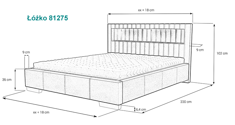 łózko 81275 wygodne